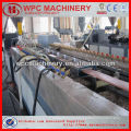 machine for making wpc products made from rice husk